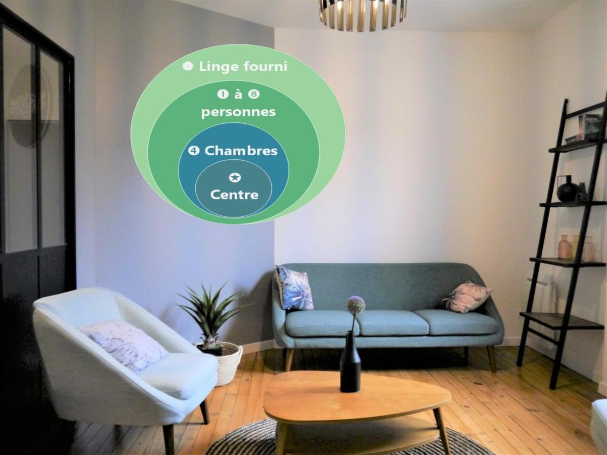 Appartement Le Flatiron - 4 Chambres Tarbes Dış mekan fotoğraf